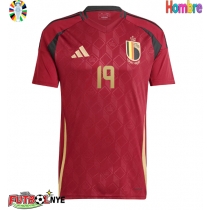 Camiseta Bélgica Johan Bakayoko #19 Primera Equipación Eurocopa 2024 manga corta